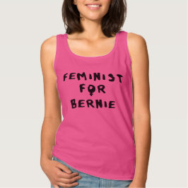Feminist voor Bernie Sanders 2016 T-shirt