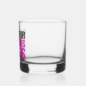 Feminist vrouwenrechten whisky glas (Links)