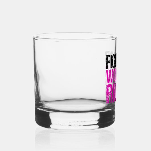 Feminist vrouwenrechten whisky glas (Rechts)