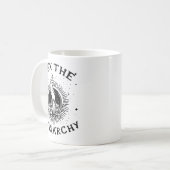 Feminist Wicca heks hex de patriarchaat heks-craf Koffiemok (Voorkant links)