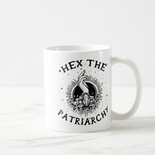 Feminist Wicca heks hex de patriarchaat heks-craf Koffiemok