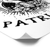 Feminist Wicca heks hex de patriarchaat heks-craf Poster (Hoek)