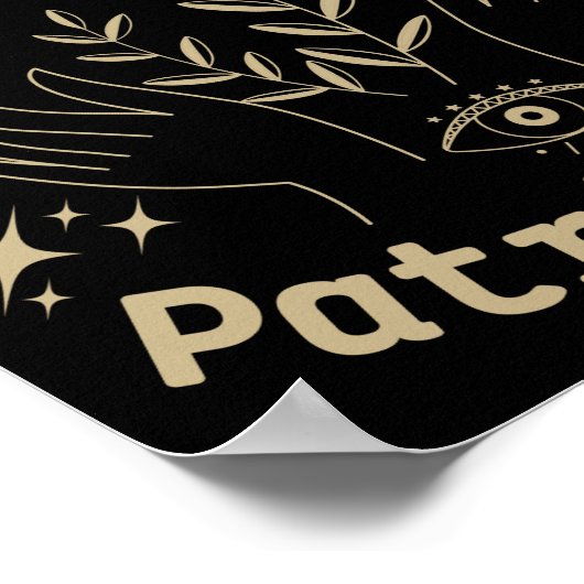 Feminist Witch, Hex The Patriarchy Poster (Hoek)