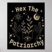 Feminist Witch, Hex The Patriarchy Poster (Voorkant)