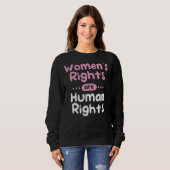 Feminist Women's Rights Are Human Rights Trui (Voorkant volledig)
