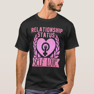 Feminist Womens Rights Vrouw Empowerment Heart 1 T-shirt