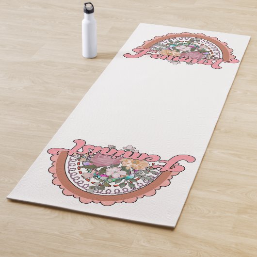 Feminist Yoga Mat (In situ)
