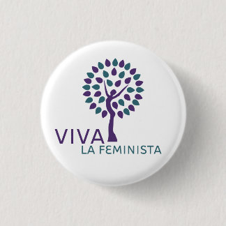 Feminista flair ronde button 3,2 cm