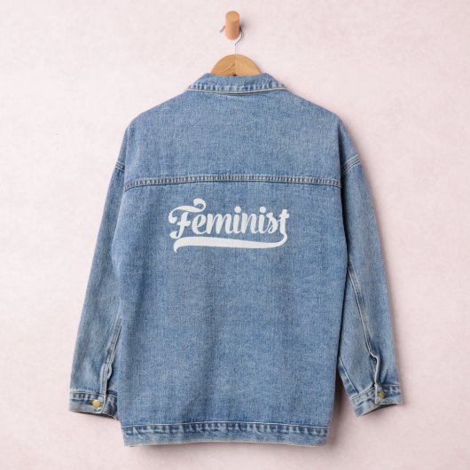feministe denim jacket (Hangar)