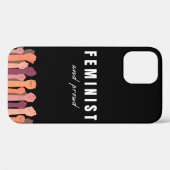 feministe en trots Case-Mate iPhone case (Achterkant (horizontaal))