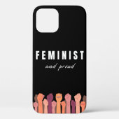 feministe en trots Case-Mate iPhone case (Achterkant)