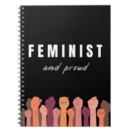 feministe en trots notitieboek