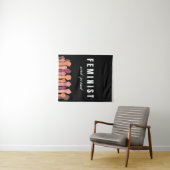 feministe en trots wandkleed (In Situ (horizontaal))