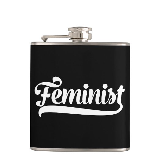 feministe heupfles (Voorkant)
