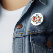 feministe ronde button 5,7 cm