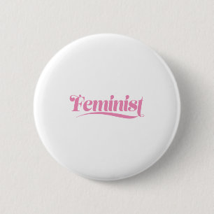 feministe ronde button 5,7 cm
