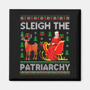 Feministe Ruth Bader Ginsburg Rbg Kerst Slede De P Magneet