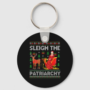 Feministe Ruth Bader Ginsburg Rbg Kerst Slede De P Sleutelhanger