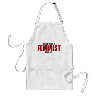 feministe standaard schort