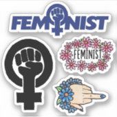 feministe sticker (Voorkant)