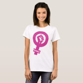 Feministe T-shirt (Voorkant volledig)
