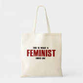 feministe tote bag (Voorkant)