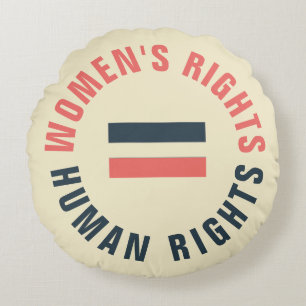Feministe van de Rechten van de mens van de Rond Kussen