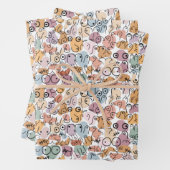 feministe vrouw inpakpapier vel (In situ)