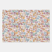 feministe vrouw inpakpapier vel (Voorkant)