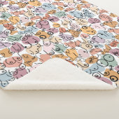 feministe vrouw sherpa deken (3/4)