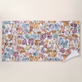 feministe vrouw strandlaken (Voorkant)