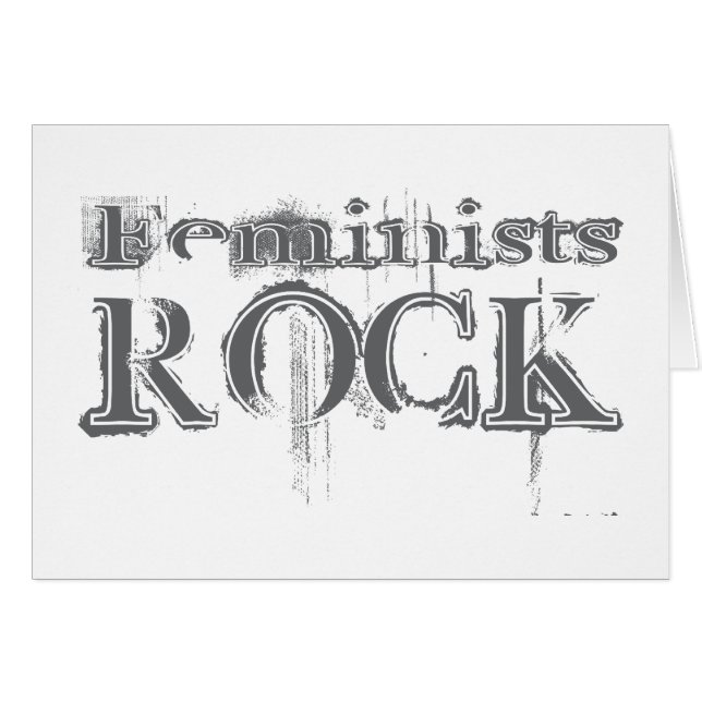 Feministen Rock (Voorkant Horizontaal)