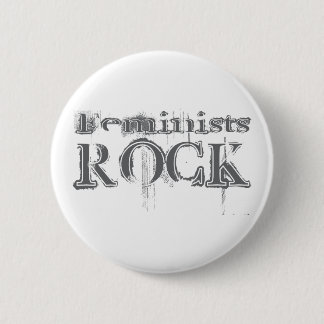Feministen Rock Ronde Button 5,7 Cm
