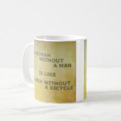 Feministen spreken zich uit! koffiemok (Voorkant links)