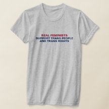 Feministen steunen trans-mensen en trans-rechten