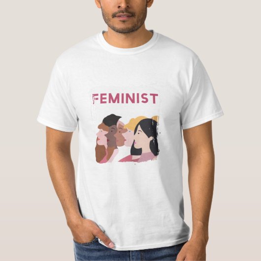 Feministen T-shirt (Voorkant)