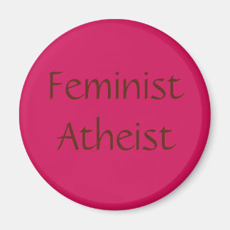 feministisch atheïst magneet