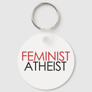 feministisch atheïst sleutelhanger