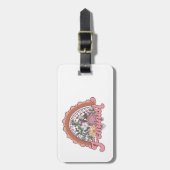 Feministisch Bagagelabel (Voorkant verticaal)