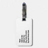 Feministisch Bagagelabel (Achterkant verticaal)