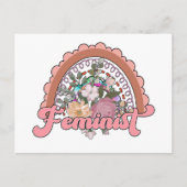 Feministisch Briefkaart (Voorkant)