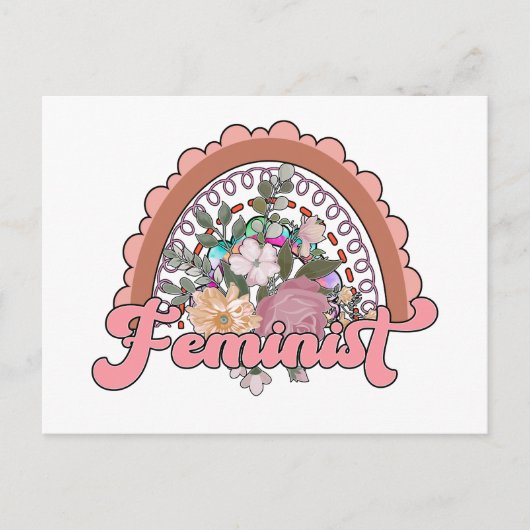 Feministisch Briefkaart (Voorkant)