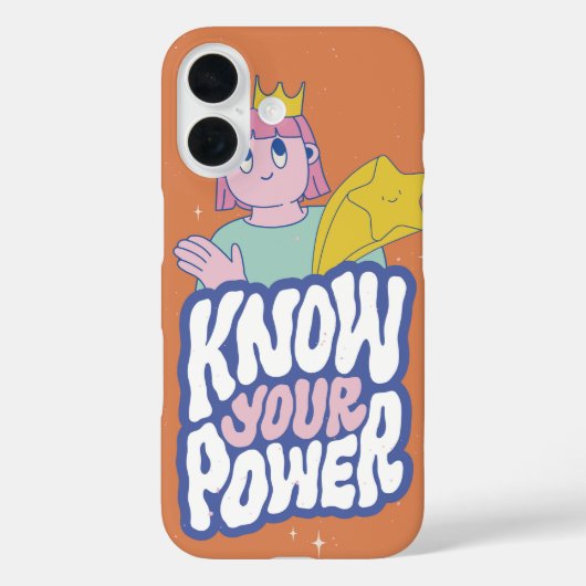 Feministisch Cartoon meisje Case-Mate iPhone Case (Achterkant)