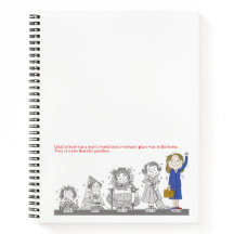 Feministisch Evolutie notitieboek