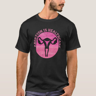 Feministisch feminisme Pro abortus is gezondheid T-shirt
