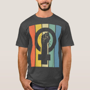 Feministisch feminisme Symbol Vrouw Equality Empow T-shirt