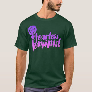 Feministisch feminisme Symbool Retro 978 T-shirt