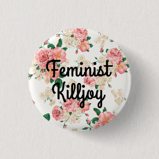 feministisch killjoy ronde button 3,2 cm
