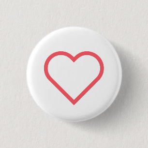 feministisch meisje met ronde knop button 3,2 cm