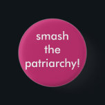 feministisch meisje met ronde knop button 3,2 cm<br><div class="desc">feminist - iedereen die gelooft in gelijkheid - van mannen ,  vrouwen en mannen en tussen de geslachten</div>